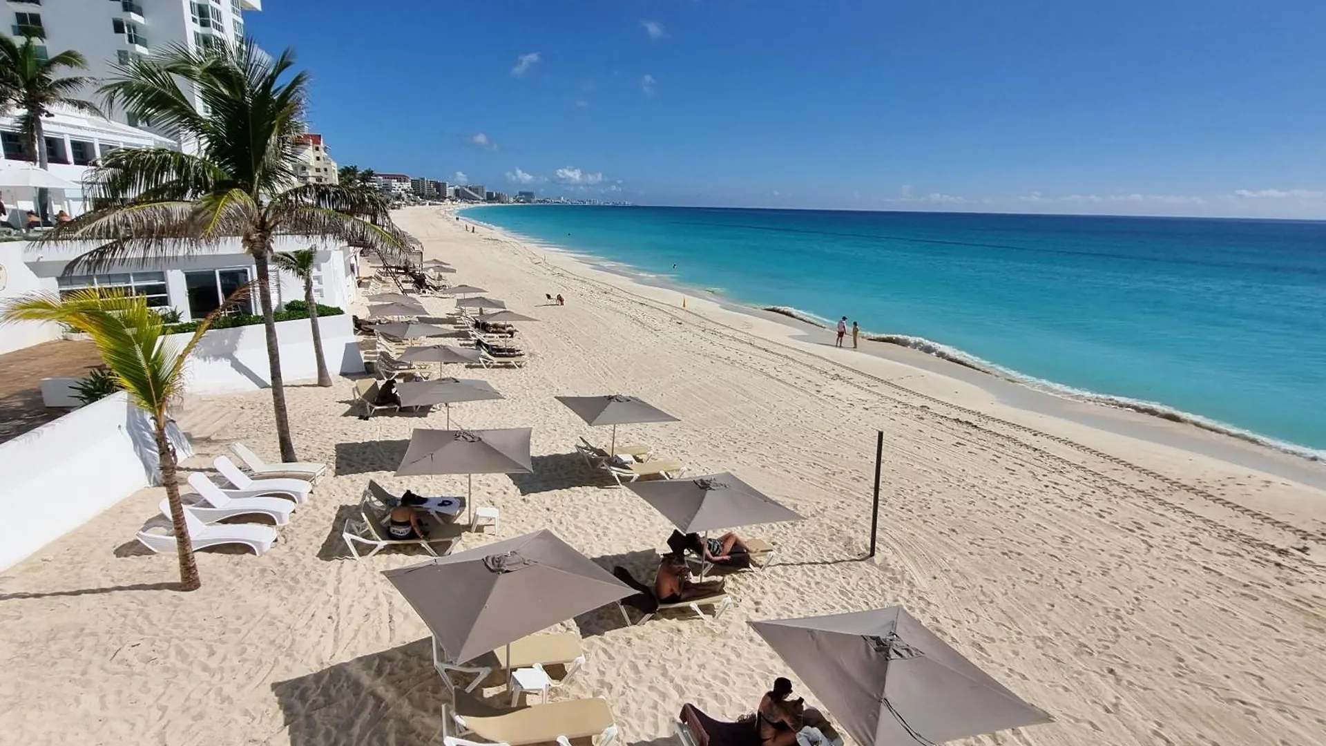 Nuevo Estudio A Pie De Playa, Vistas Increibles, Alberca, Gym Jacuzi, Seguridad, 3503 Cancún 0*,  Meksyk
