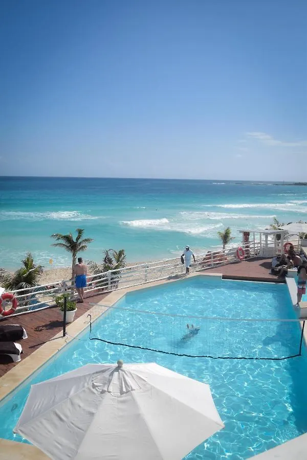 Nuevo Estudio A Pie De Playa, Vistas Increibles, Alberca, Gym Jacuzi, Seguridad, 3503 Cancún 0*,
