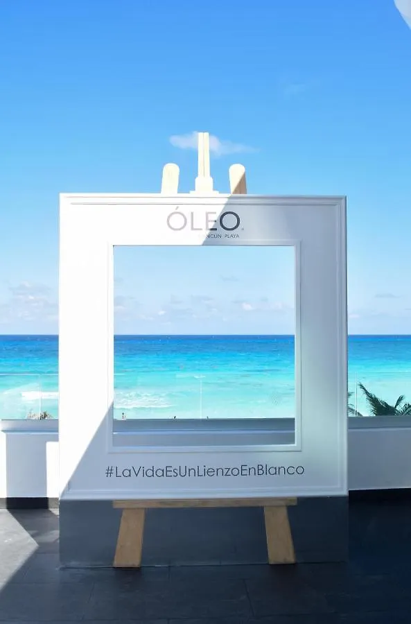 Nuevo Estudio A Pie De Playa, Vistas Increibles, Alberca, Gym Jacuzi, Seguridad, 3503 坎昆 0*,  墨西哥